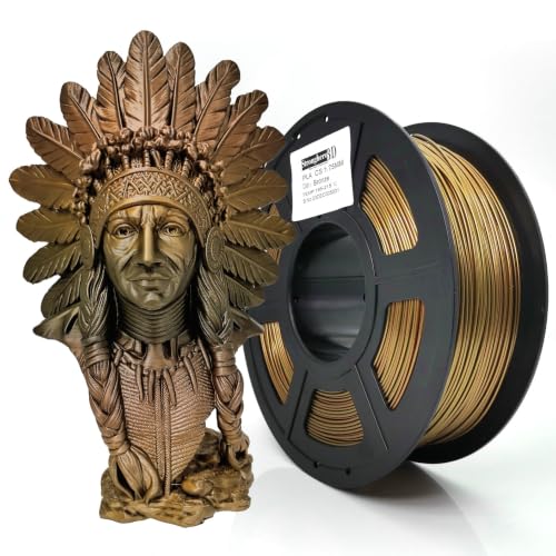 PLA Multicolor Bronze Filament 1.75mm,1kg Spool - color: Pla_bro_rm