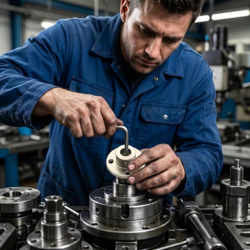 4Pcs 10mm Shaft Coupler, Rigid Coupling Flanged Motor Guide - size: 10mm