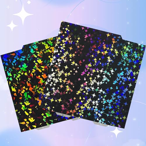 IdeaFormer 3D PEF PEY Build Plate for Bambu Lab A1 Mini, Rainbow Confetti PEY Galaxy Spring Steel Plate Double Sided Flexible Sheet 184x184mm - color: Confetti PEF+Galaxy PEY