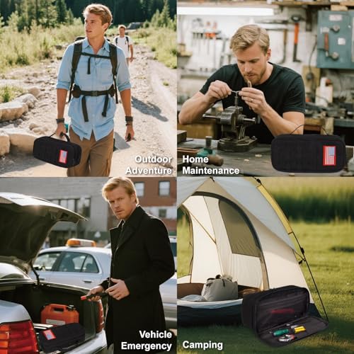 ATRIPACK Tactical Small Tool Bag for Repairmen,Multi-purpose Organiser Bag - color: Black