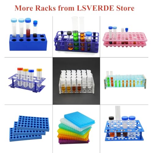 3 Pcs Detachable Plastic Test Tube Rack, 21 Holes Each, 30mm Diameter - color: White, size: 21 Holes-30mm
