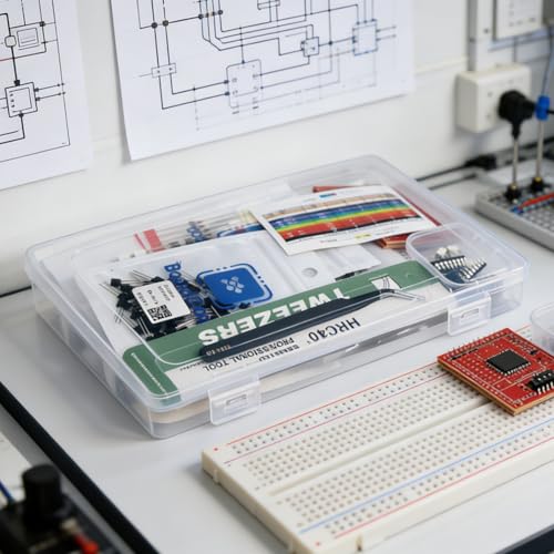 805Pcs Electronic Component Kit for Arduino,Raspberry Pi & STM32,STEM DIY