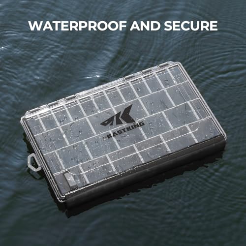 KastKing HyperSeal Waterproof Tackle Box, 3700 1 Pack, Black - color: Black, size: 3700(1 Pack)