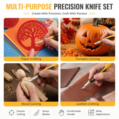 Exacto Knife Set, Precision Craft & Hobby Knives, 16-Piece
