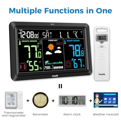Indoor Outdoor Thermometer Wireless Weather Stations H03