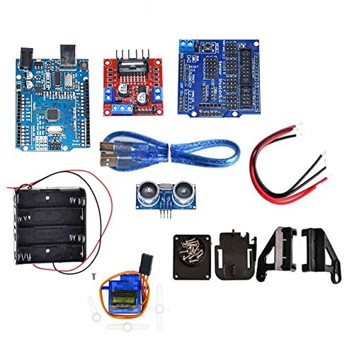 Avoidance Tracking Motor Smart Robot Car Chassis Kit Speed Encoder Box 2WD Module