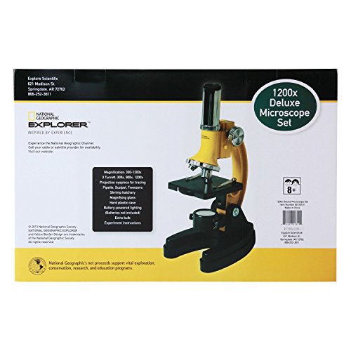 National Geographic 300X-1200X Microscope