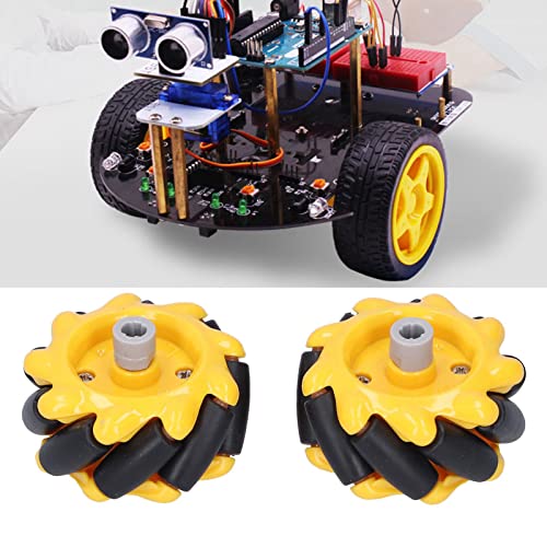 LiebeWH 48mm Omnidirectional Mecanum Wheels, TT Motor Compatible