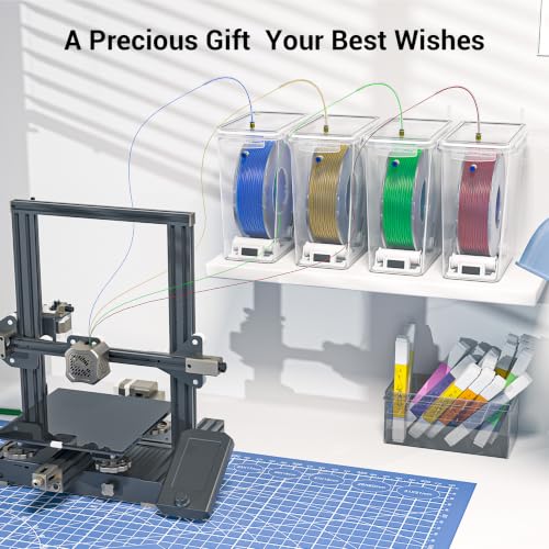 3D Printer Filament Dry Box Airtight, 5.8L, 4Pack