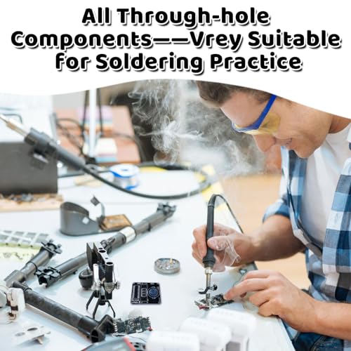 PEMENOL DIY Digital Watch Soldering Kit for Beginners