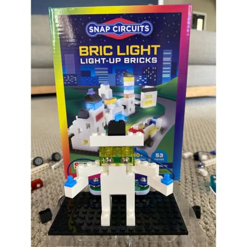 Snap Circuits BRIC Light STEM Building & Circuit Kit for Kids Ages 8+