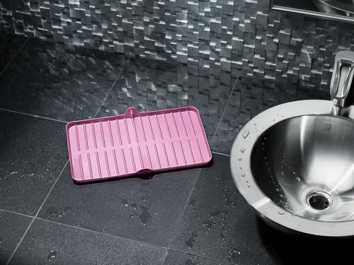 WeatherTech FlexTray - Silicone Multi-Use Protection Tray, Pink, Rectangular - color: Pink, size: 13" x 8" x 1.5"