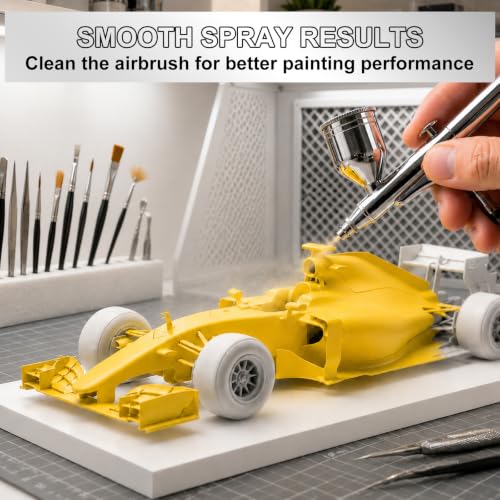 Roizefar 21PCS Airbrush Replacement Parts Kit for Cleaning, Maintenance