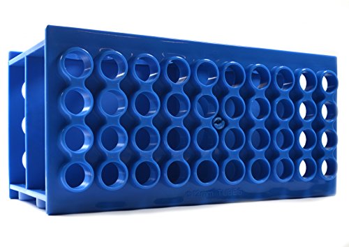 EISCO Universal Multi Size Test Tube Rack - Polypropylene - Holds 30mm, 20mm, 17mm, and 12mm Diameter Tubes