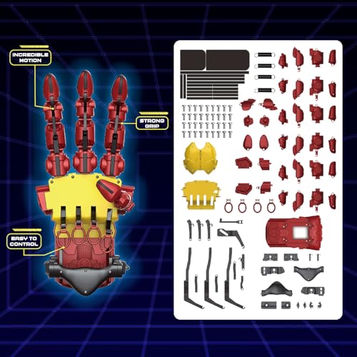 Science4you Hydraulic Cyborg Hand Kit – Build Your own Giant Robotic Hand with 112 Pieces, STEM Toys, Iron Kid Toys the Perfect Robot & Model Kits Gift for Boys & Girls Age 10 11 12 13 14+