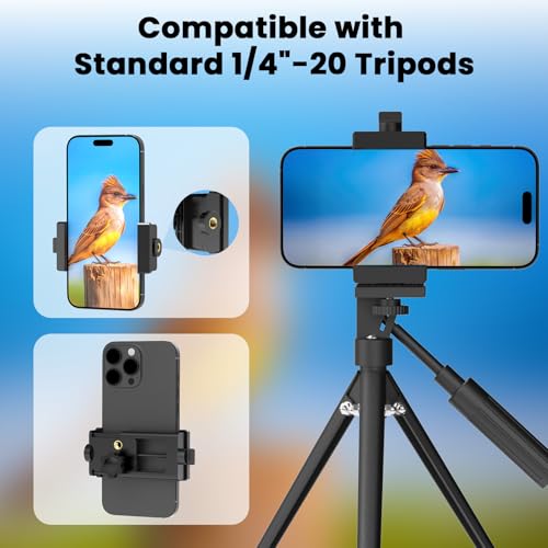 GOSKY Spotting Scope Phone Adapter for Binoculars Monoculars & Telescopes - size: 30–57 mm