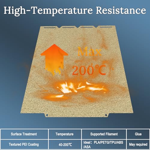270x270mm Double Sided Textured PEI Build Plate for Snapmaker U1 - size: 270x270mm