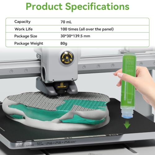 3D Printer Adhesive Glue with Spreader for Bambulab/Creality All 3D Printer - color: 1PCS 70ml