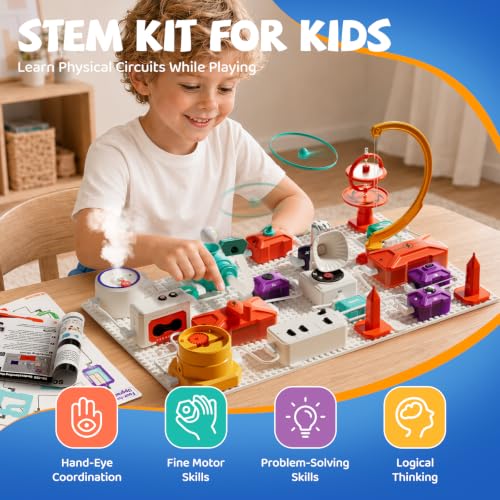 Science Kits for Kids, 53 Circuits STEM Toys, 540+ Projects Experiments - size: 53 PCS