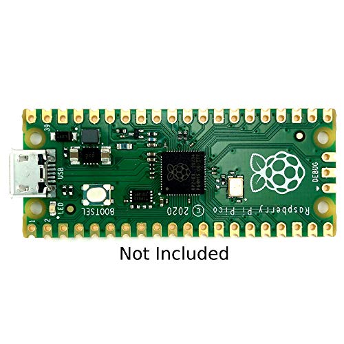 C4Labs Zebra Pico W Case – for the Raspberry Pi Pico W/Pico 2 / Pico 2W - Three Pack - size: Three Pack
