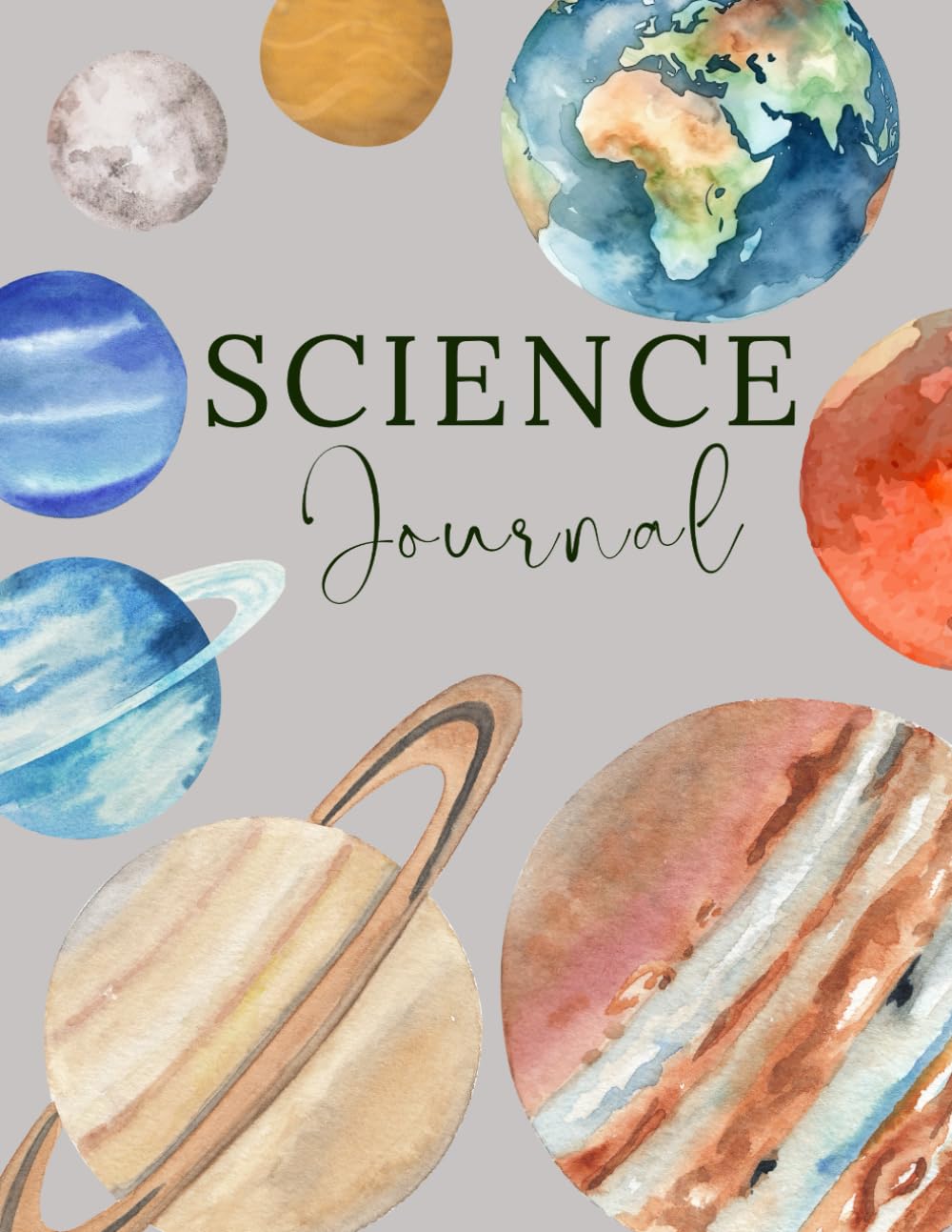 Science Journal: Two-thirds blank, one-third lined notebook for science drawings and narrations. Designed with the Charlotte Mason and Classical student in mind.
