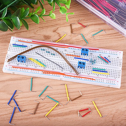 AUSTOR 560 Pieces Jumper Wire Kit Preformed Breadboard Jumper Wire
