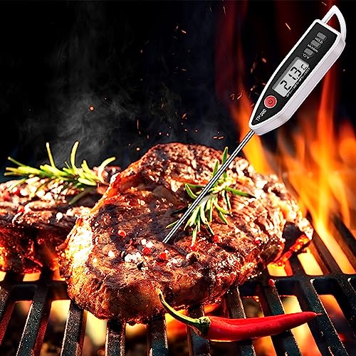Digital Thermometer Food Meat Candy Water Immediate Read Thermometer for Kitchen Cooking(12 Pcs)