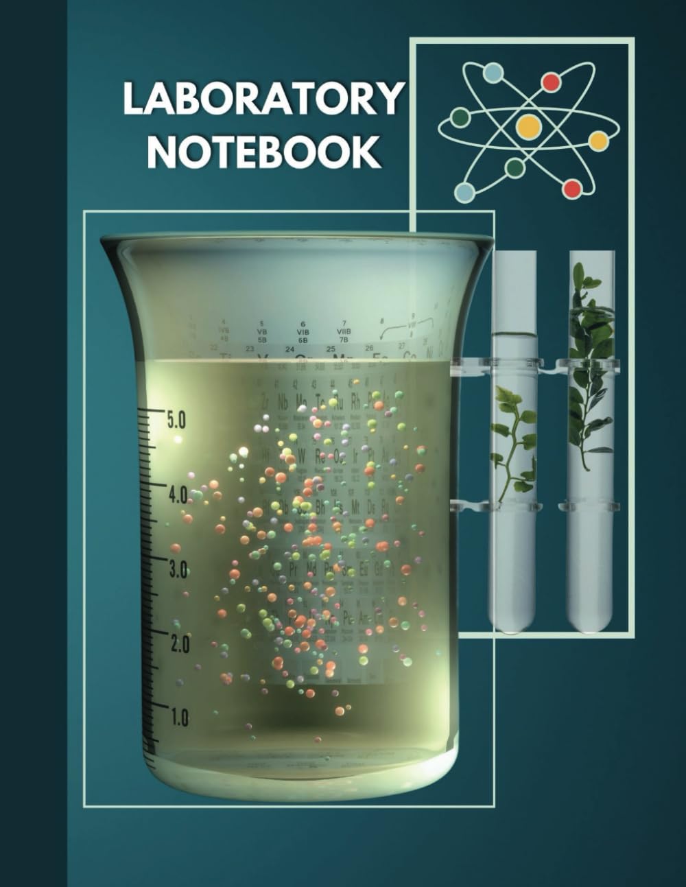 Lab Notebook: Cute Laboratory Notebook/ Carbon Copy Laboratory Notebook, Scientific Lines for Students and Researchers with Sequential Numbered 120 ... 8.5 x 11 inches |: Carbonless Lab Notebook