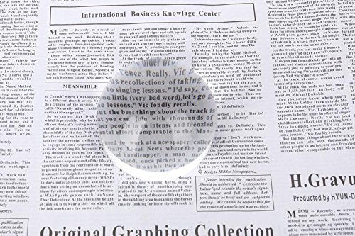 6X Paperweight Magnifying Glass Desktop Dome Magnifier 3.14in
