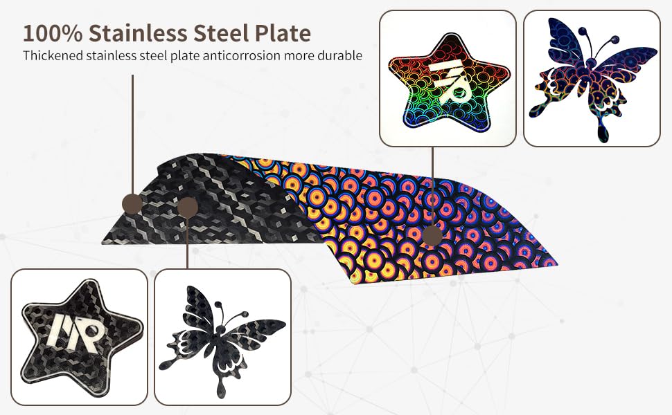 Double Sided Smooth Build Plate for Kobra S1 264x276mm - style: 264x276mm Colorful+Black