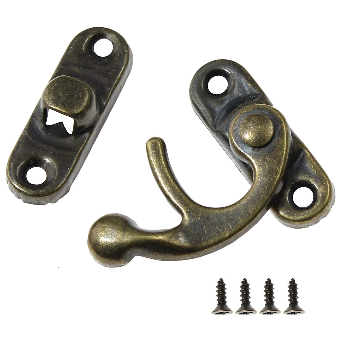 BokWin Mini Box Hinges, 8Pcs