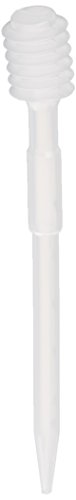 Globe Scientific 138005-100 LDPE Graduated Transfer Pipet, Bellows, Non-Sterile, 192mm Length, 15.0mL Capacity (Bag of 100)