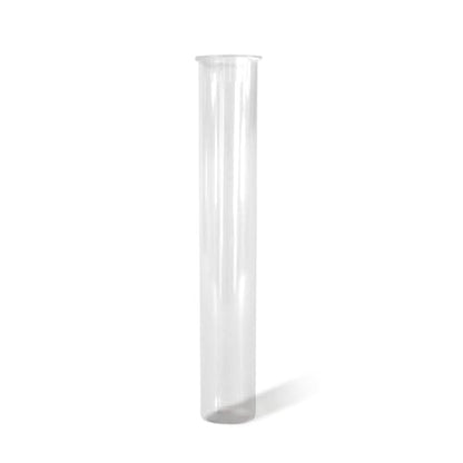 100 Pack 116mm Tubes Clear King Size - Plastic Pop Top Tubes with Squeeze Cap - Airtight, Waterpoof and Child Proof Container (100 Count) (Clear 116mm 100Pack) - color: Clear 116mm 100Pack