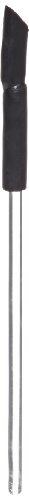 United Scientific GRPL06 Glass Stirring Rods with Pre-Assembled Rubber Policeman, 152.4mm Length, 5mm Diameter (Pack of 12)