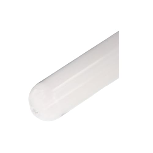 Pokinge 80ml Plastic Test Tube clear Refillable Bottle Transparent Candy Containers Storage Tube Bath Salts Vial Cosmetic Bottle with Aluminum Caps (10 pcs)(silver)