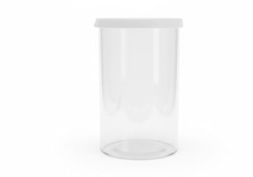 40 Dram (145ml) Plastic Vial with Snap Cap
