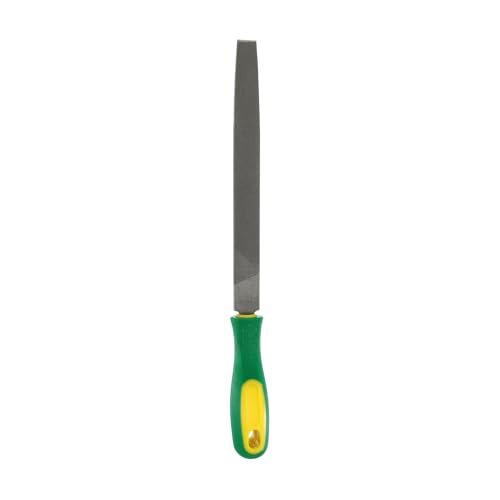 HARFINGTON Tip Coarse Cut File 8" Double Cut Teeth High Carbon Steel Hand Rasp File with Plastic Handle for Metal Wood Deburring Removing - size: 8", style: Coarse