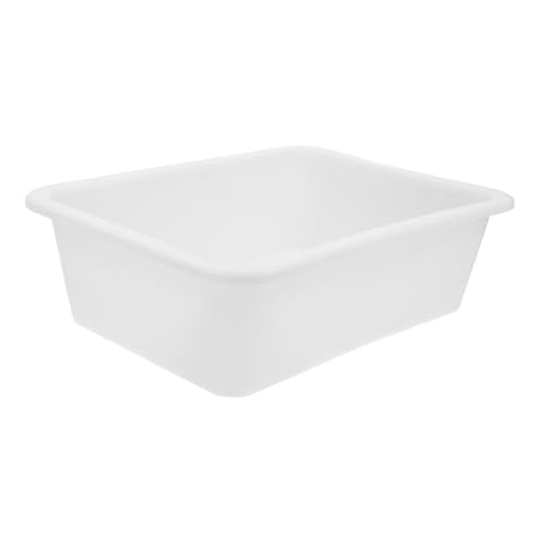 2pcs Lightweight Large Tray Utility Lab Dishes Storage Tray Organizer 7cm Depth Square Plate Acid Alkali Resistant