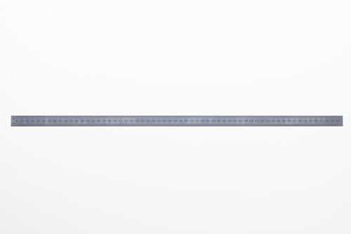 PEC Tools 24"/600mm Steel Rule, Slim & Flexible, Made in USA - color: Flexible, size: 24"/600mm