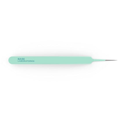 Base Labs Ingrown Hair Tweezers Set – 2 Pack Precision Tweezers for Ingrown Hair Removal, Curved & Pointed Tip Stainless Steel Tweezers with Protective Case for Razor Bumps, Splinters & Facial Hair - size: 2 Count (Pack of 1)