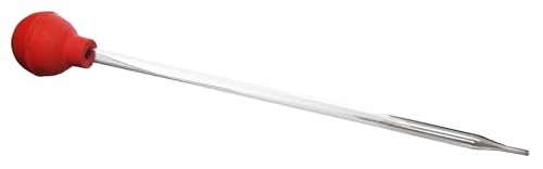 1601-5 Dropping Pipettes Glass with Rubber Bulbs, 6 inches Length, 5ml Capacity. Pack of 12.