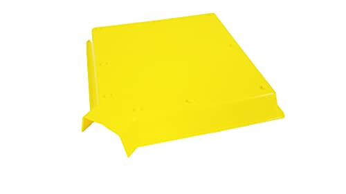 Easy Sorter Funnel Tray 9.5 x 9.5 x 1.5 inches (3-Pack) Yellow
