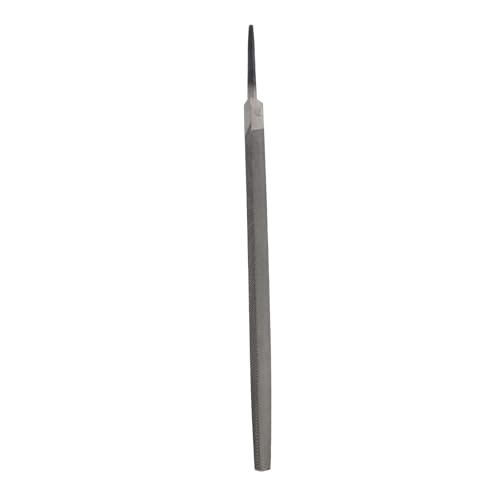 HARFINGTON Triangle Medium Teeth Cut File 12" Double Cut Teeth High Carbon Steel Hand Rasp File Without Handle for Metal Wood Deburring Removing - size: 12", style: Medium