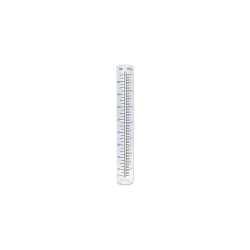Sunset Vista 8.25 Inches x 1.25 Inches Rain Gauge Glass Tube