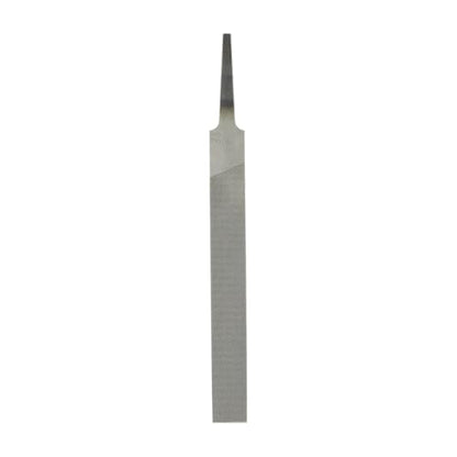 HARFINGTON Flat Thin Cut File 4" Double Cut Teeth High Carbon Steel Hand Rasp File without Handle for Metal Wood Deburring Removing - size: 4", style: Thin