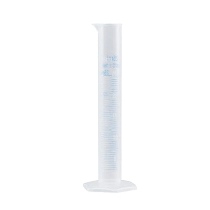 Geesatis 25ML Plastic Graduated Cylinder(10) and 2 ML(20) Plastic Droppers - size: 25ml, style: 10Pcs(and 20Pcs 2ml Plastic Droppers)