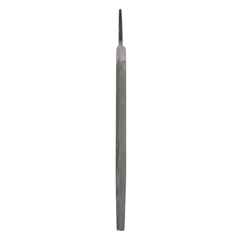 HARFINGTON Triangle Coarse Teeth Cut File 12" Double Cut Teeth High Carbon Steel Hand Rasp File Without Handle for Metal Wood Deburring Removing - size: 12", style: Coarse