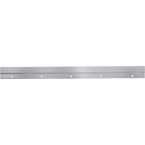 SteelTek French Cleat 14 1/2"W with 5 Screw Holes (Sold as 2-Piece Set), Aluminum - size: 14 1/2"W