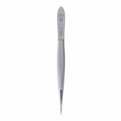 GERMANIKURE Pointed Tweezers, Precision German Steel, No Case - style: No Sleeve