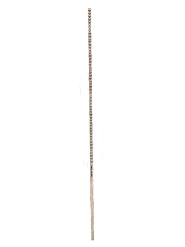 44" Long Drum Gauge Stick for 55 Gallon Drum, Hardwood, 5/8 in W, 1 Gallon Increment Marks, Precise Liquid Level Measurement Tool